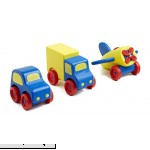 Melissa & Doug Deluxe Wooden First Vehicles Set With Truck Car and Airplane  B000GKY2CQ